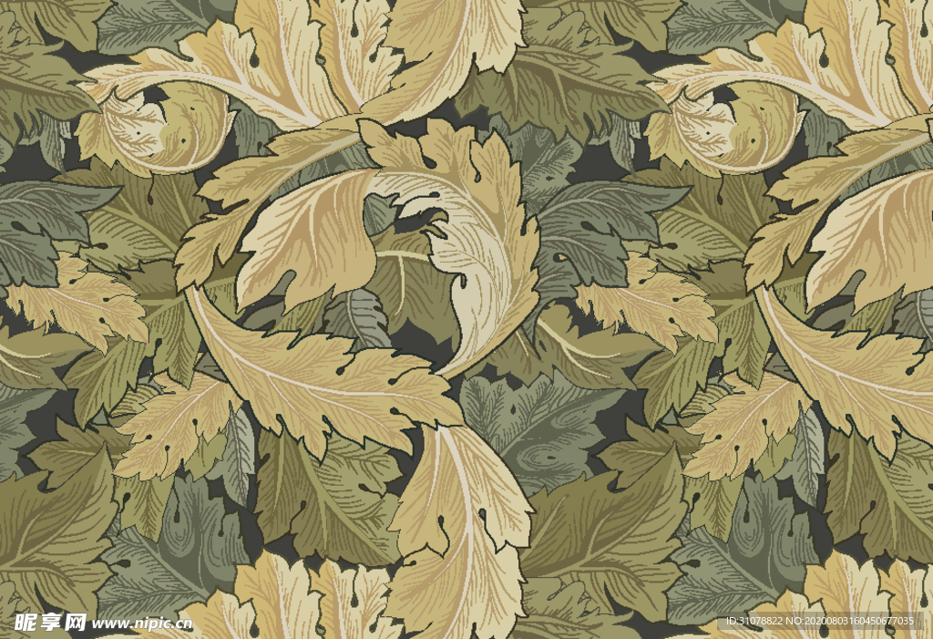 花朵植物背景底纹