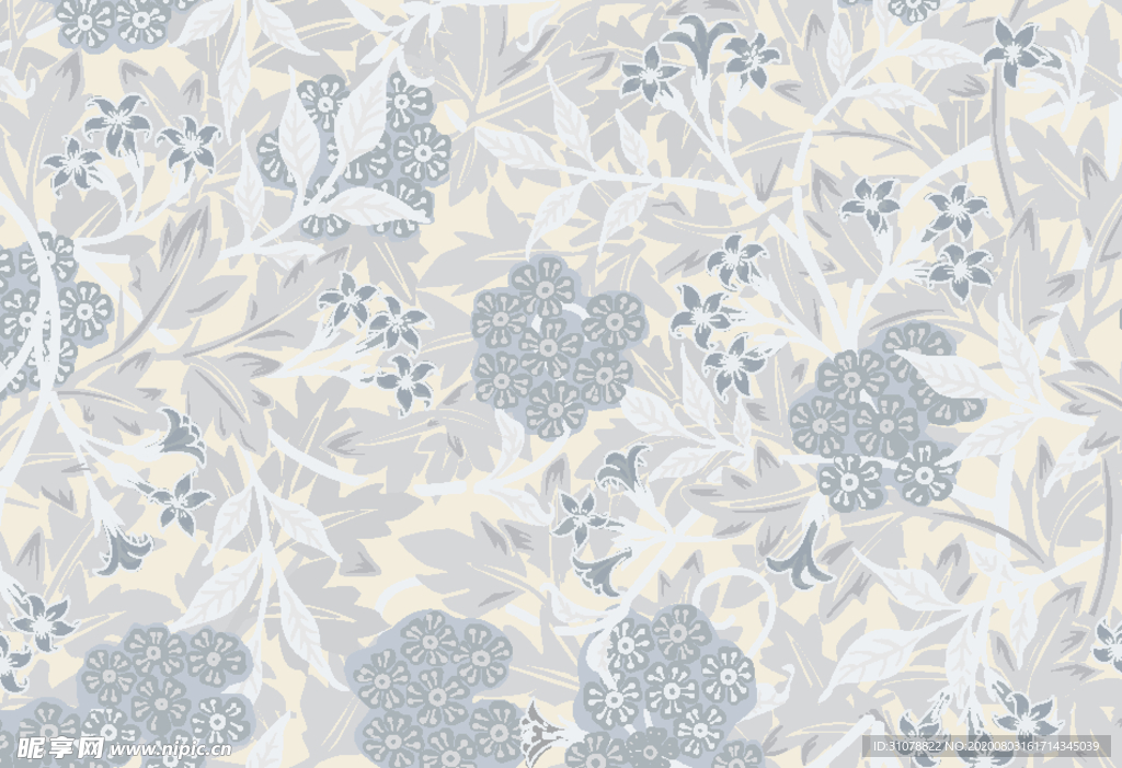 植物花朵背景底纹