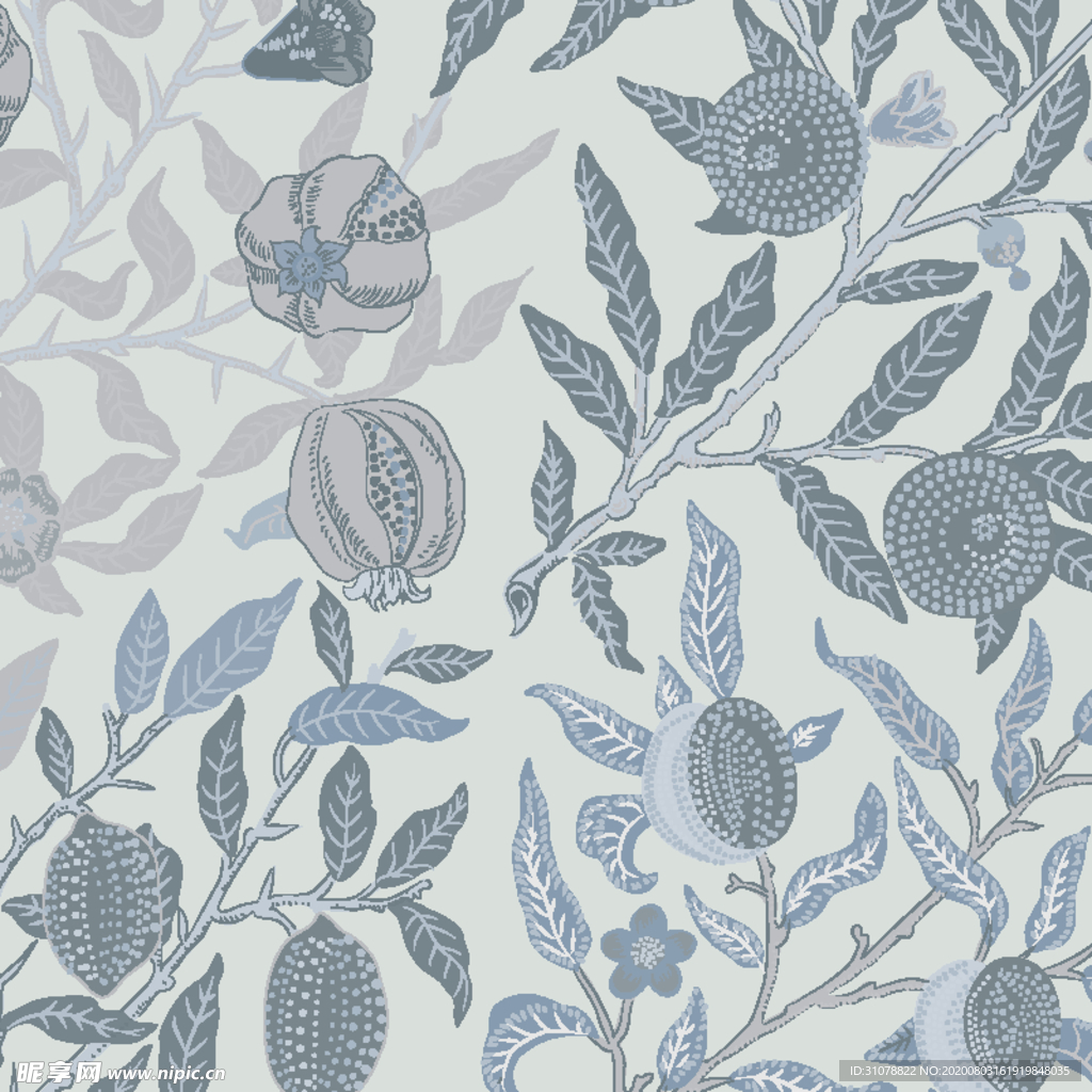 植物花朵背景底纹