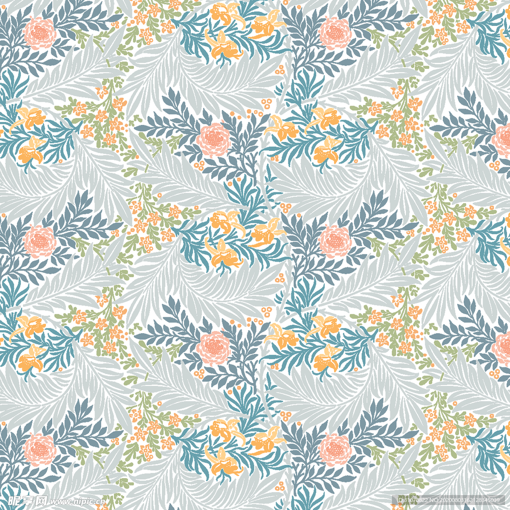 植物花朵背景底纹