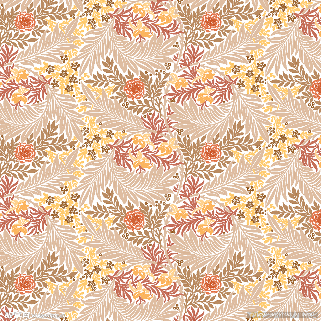 植物花朵背景底纹