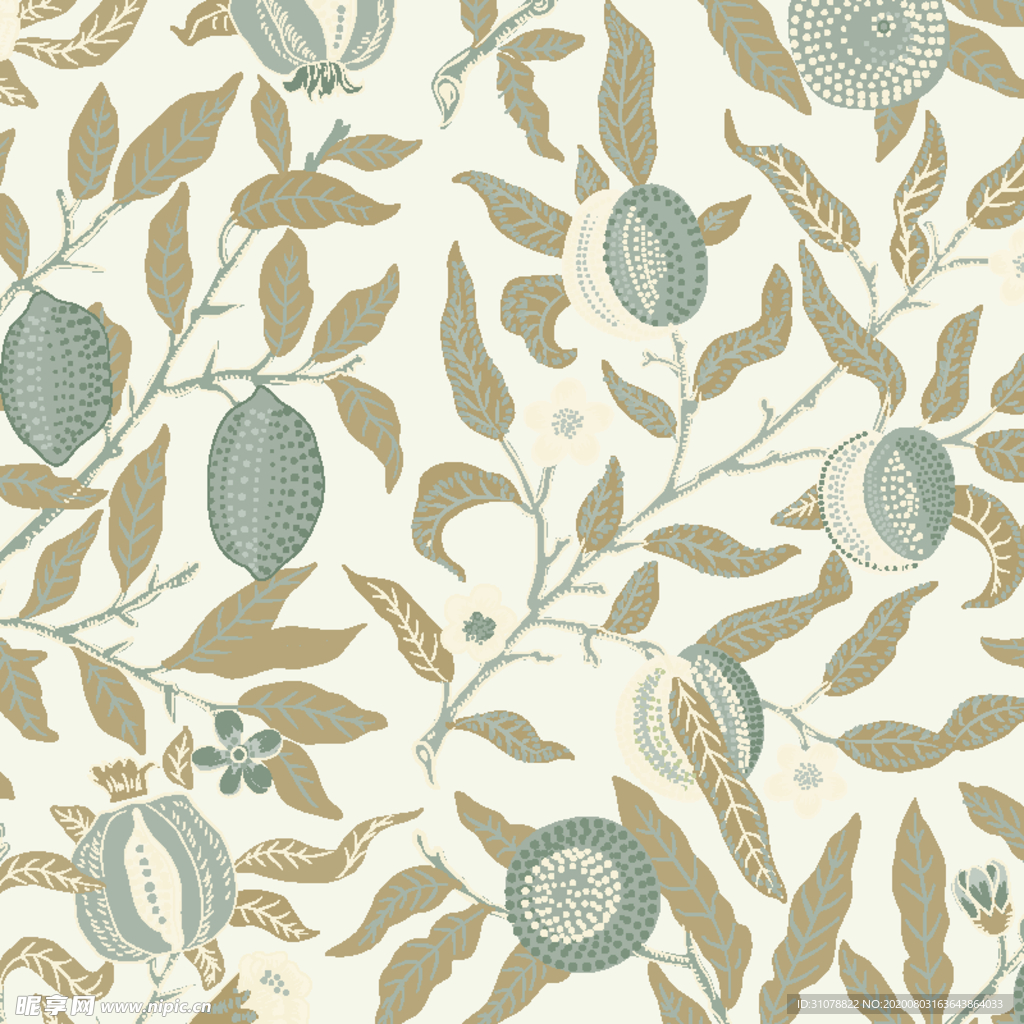 植物花朵背景底纹