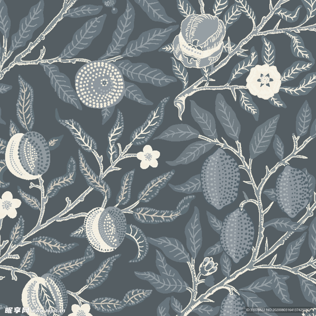 植物花朵背景底纹