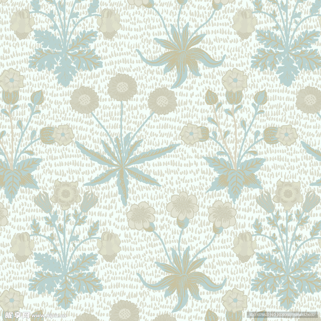 植物花朵背景底纹