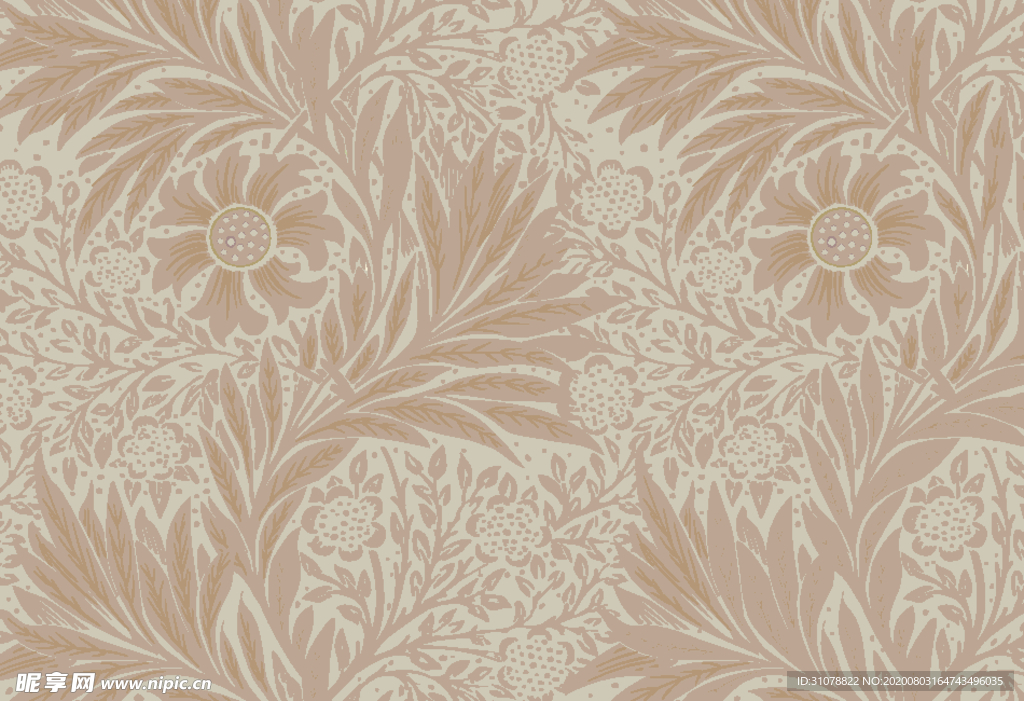 植物花朵背景底纹