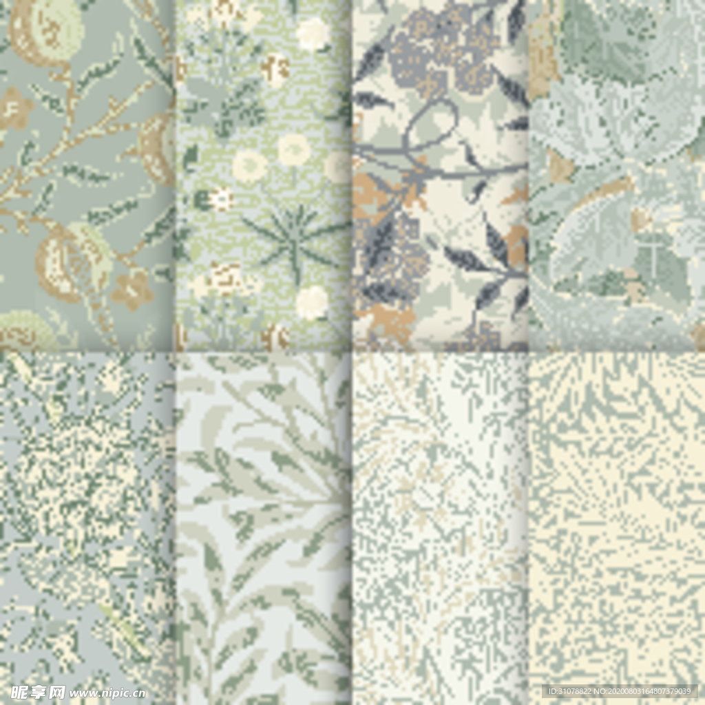 植物花朵背景底纹