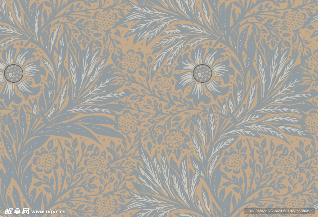 植物花朵背景底纹