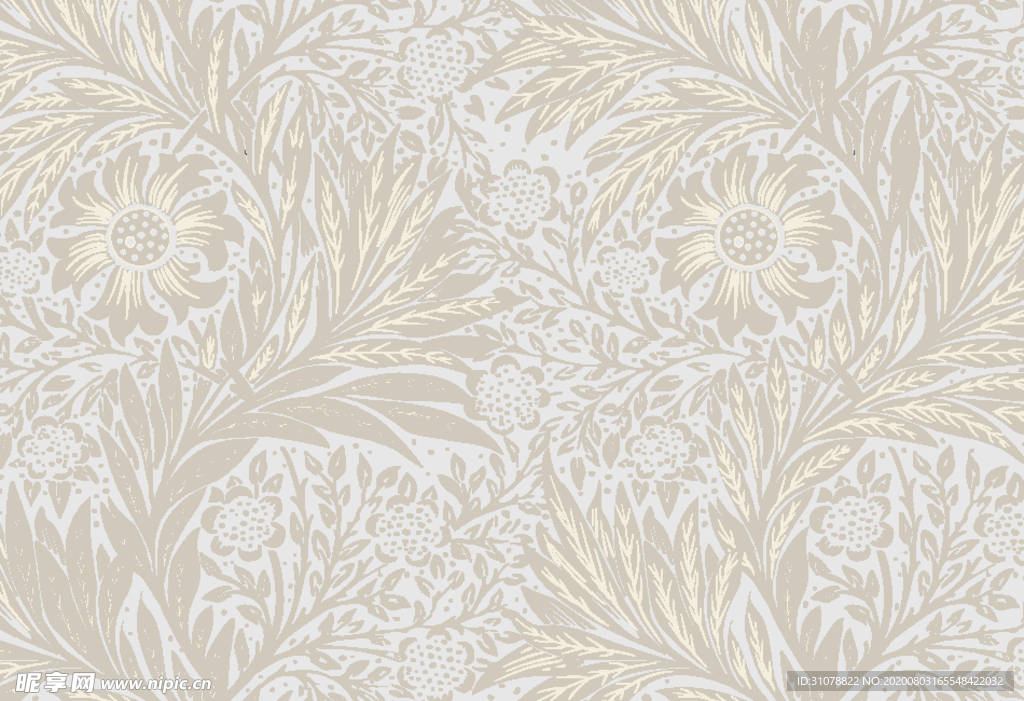 植物花朵背景底纹