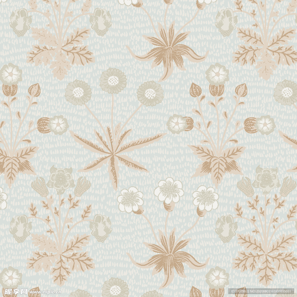 植物花朵背景底纹