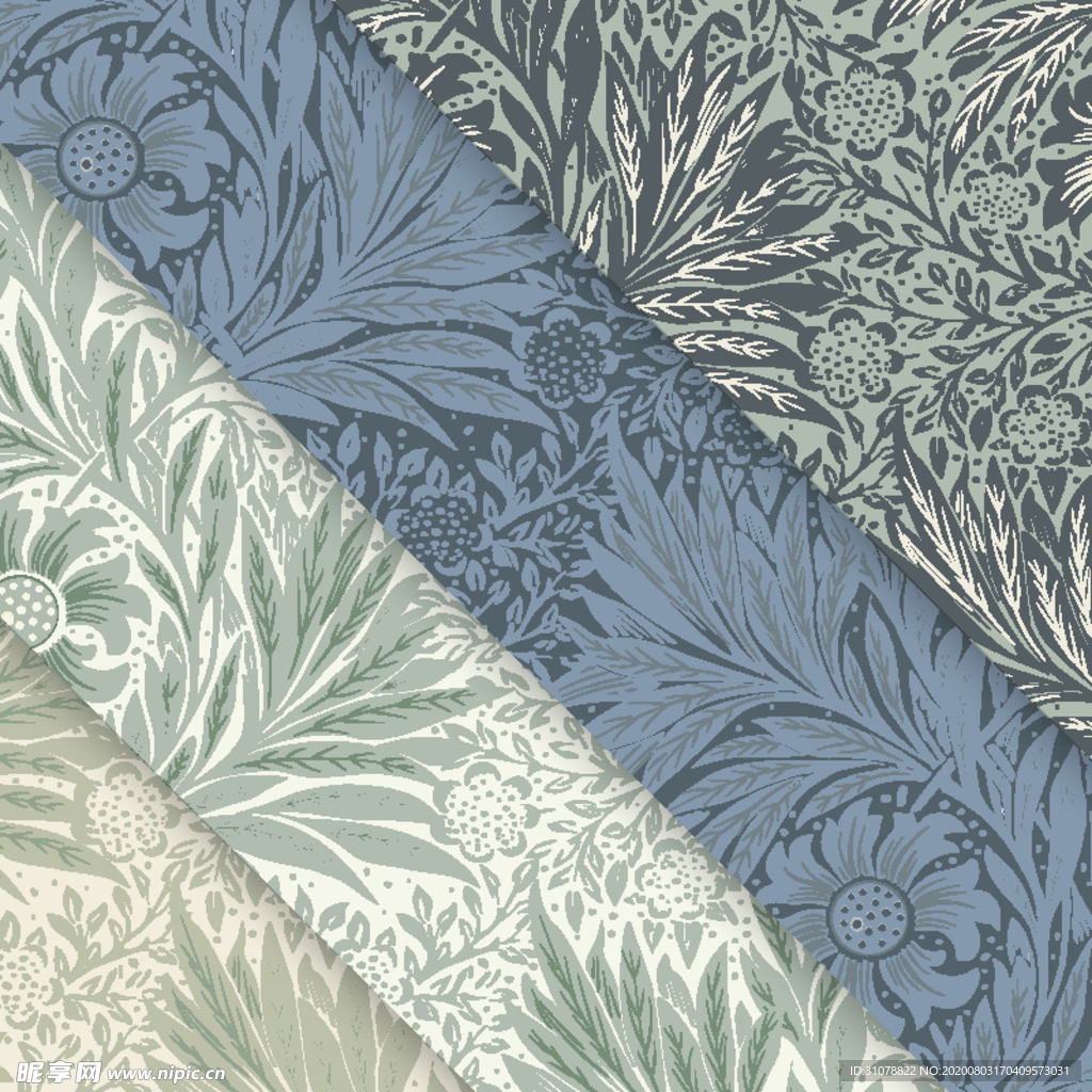 植物花朵背景底纹