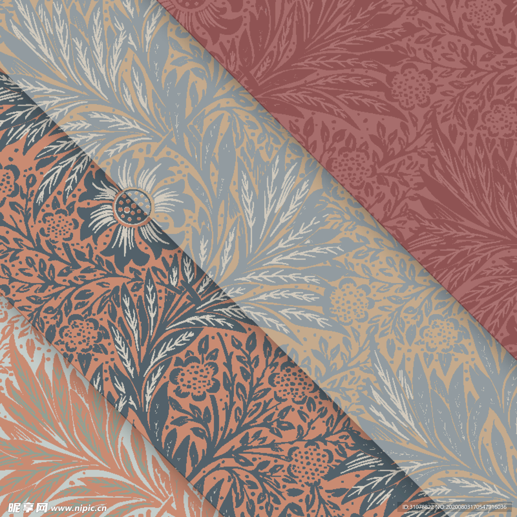 植物花朵背景底纹