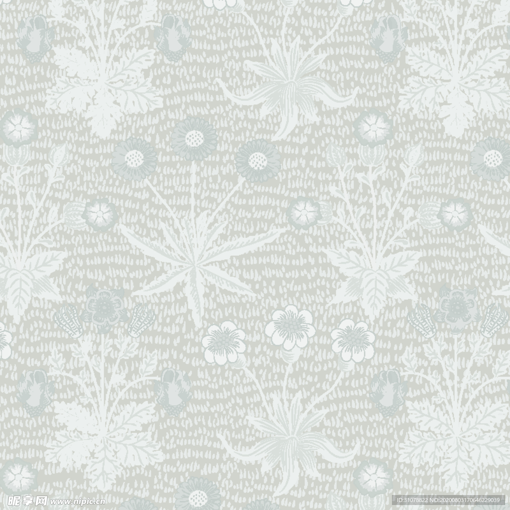 植物花朵背景底纹