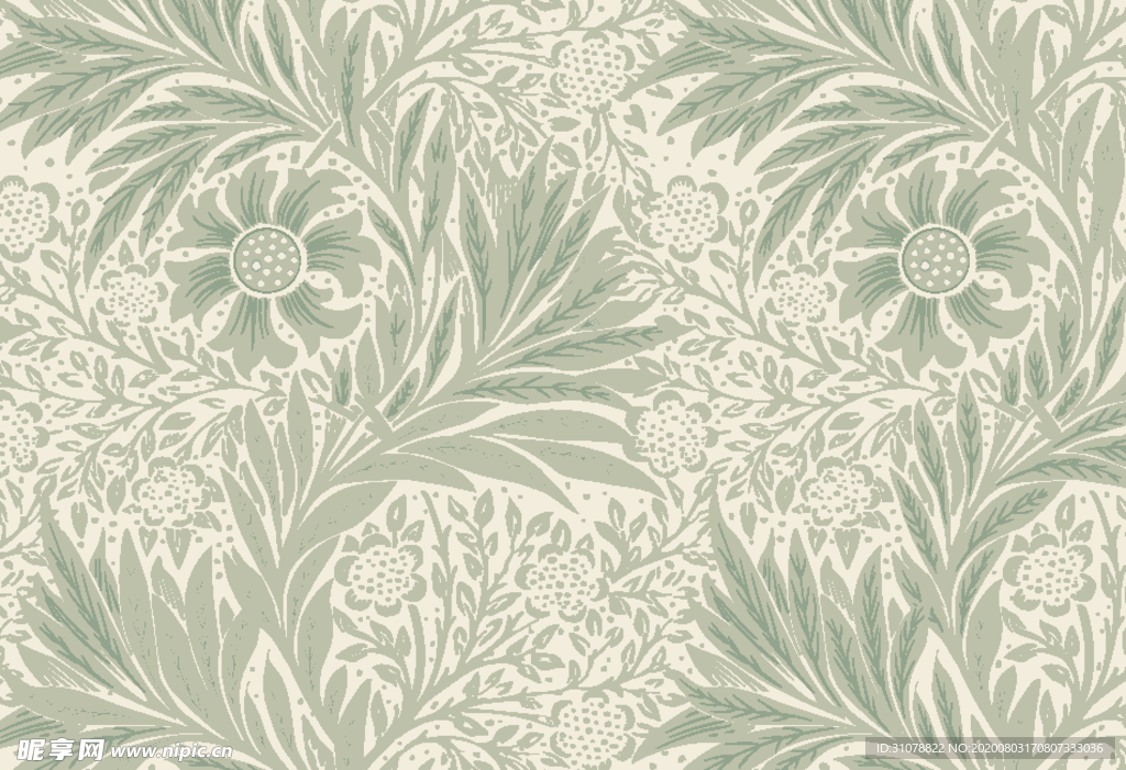 植物花朵背景底纹