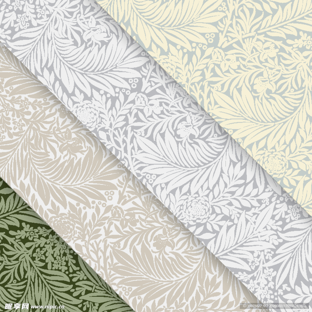 植物花朵背景底纹