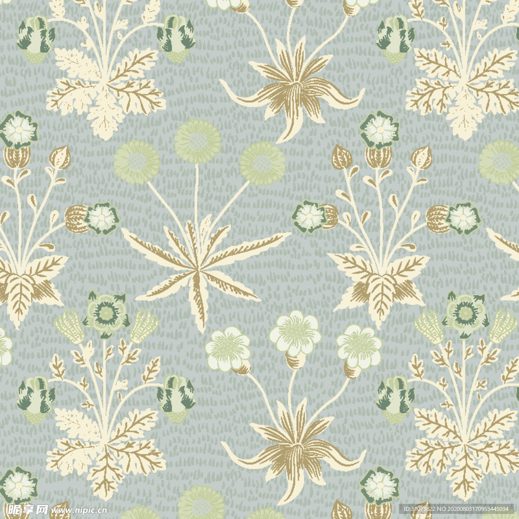 植物花朵背景底纹