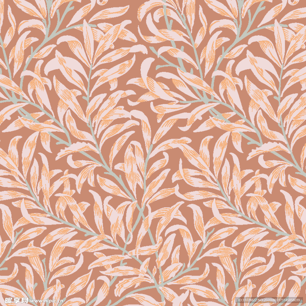 植物花朵背景底纹