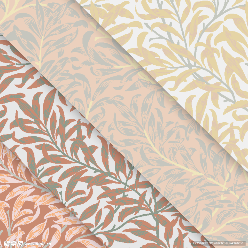 植物花朵背景底纹