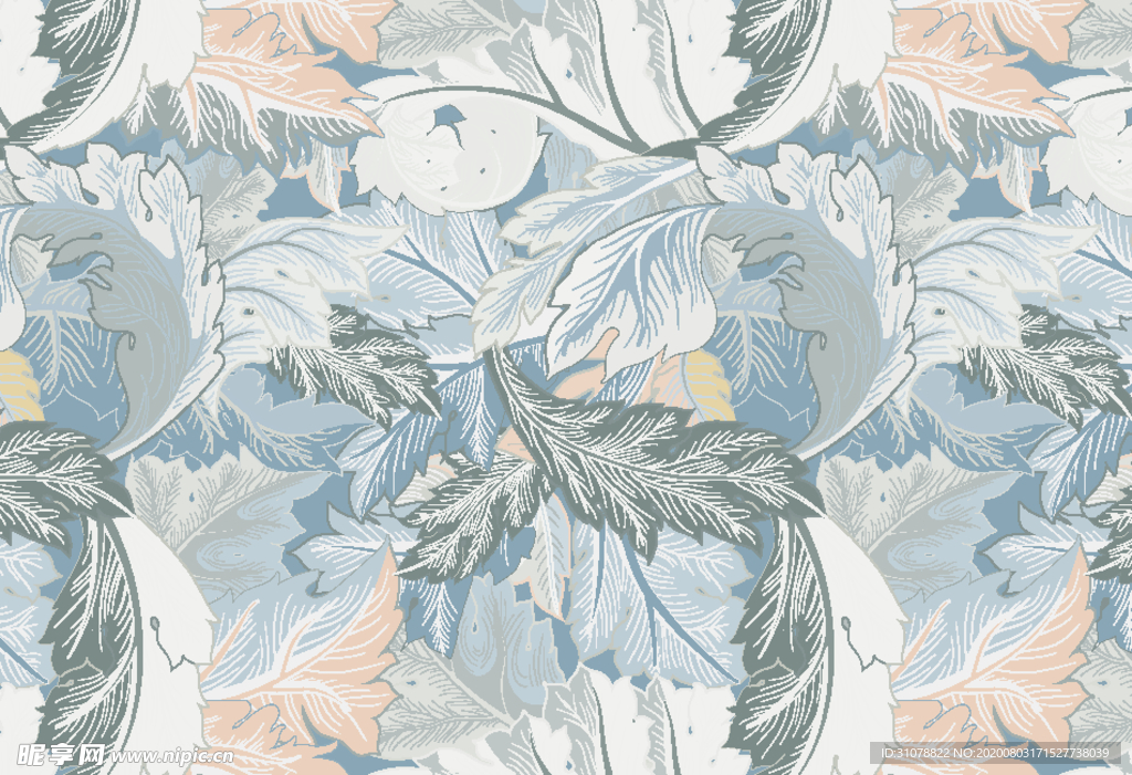 植物花朵背景底纹