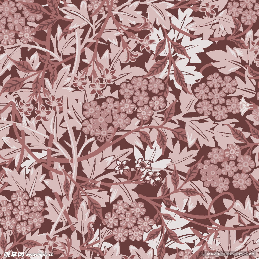 植物花朵背景底纹