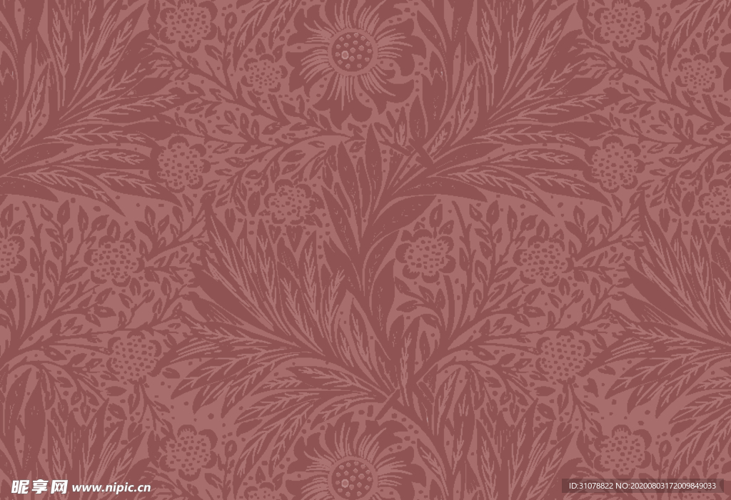 植物花朵背景底纹