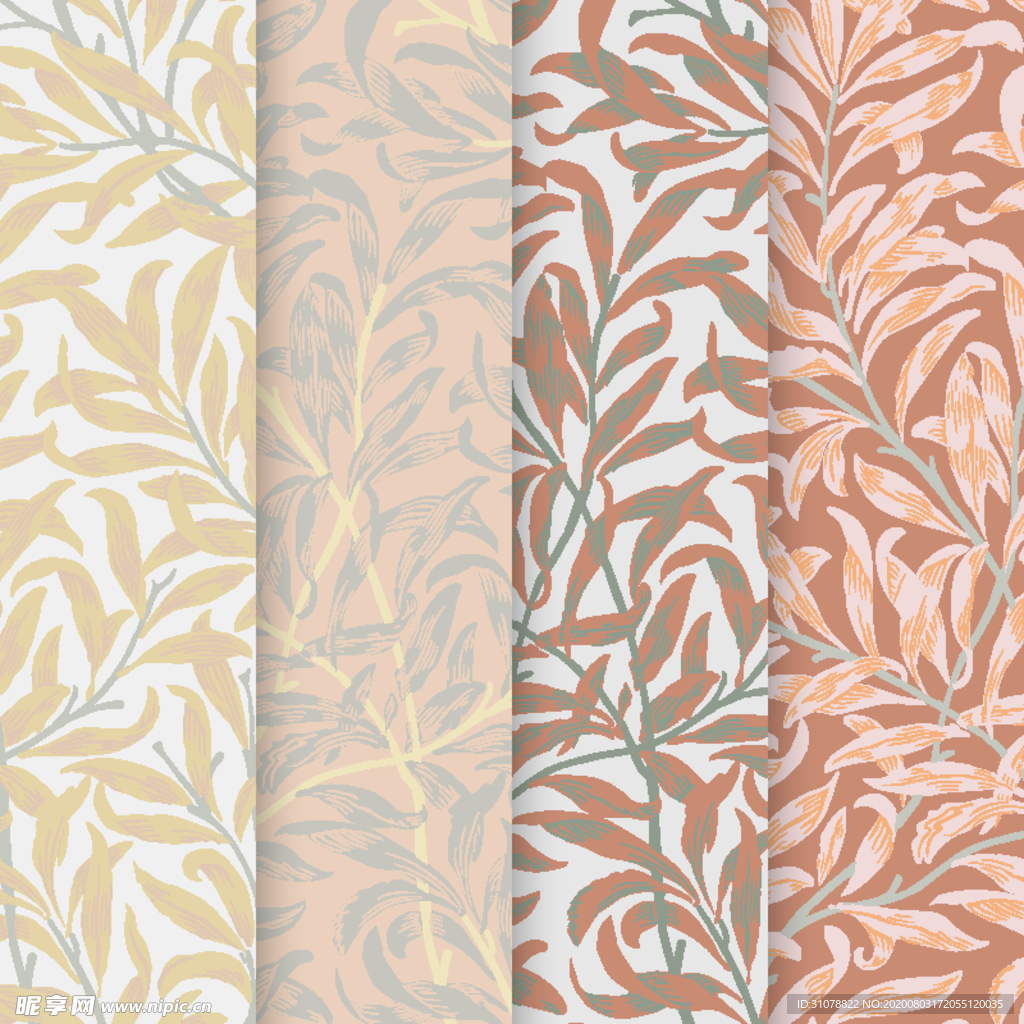 植物花朵背景底纹