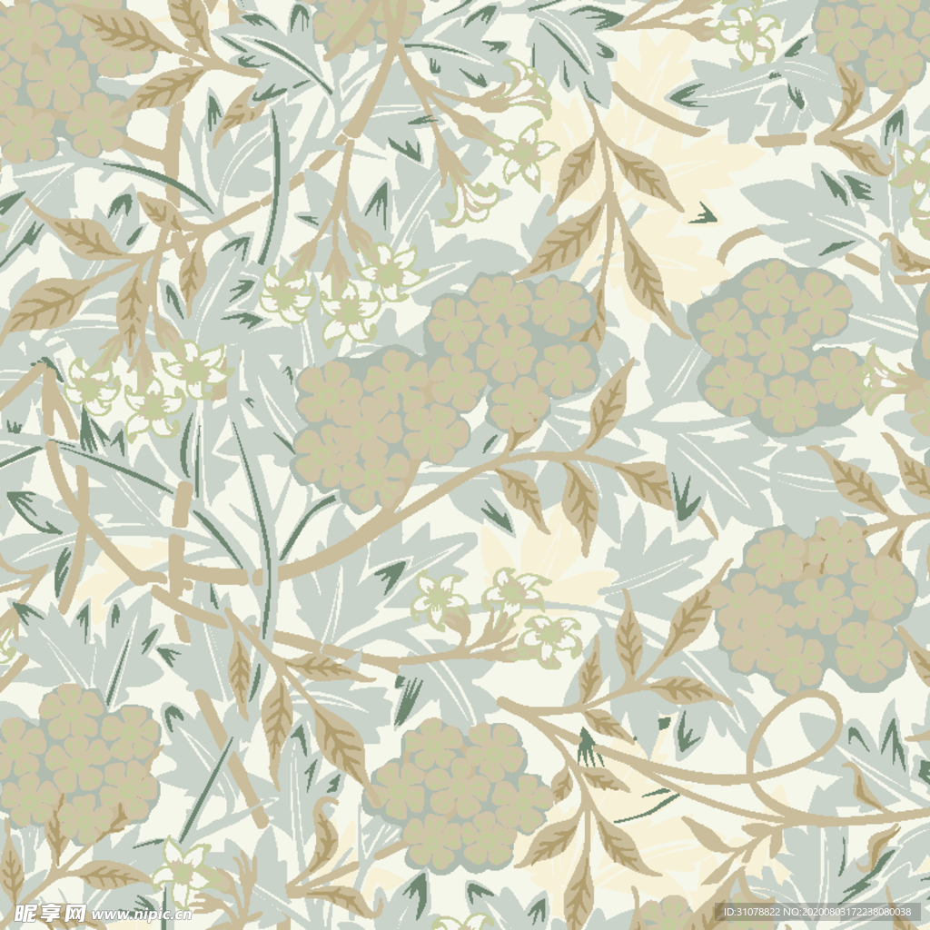 植物花朵背景底纹