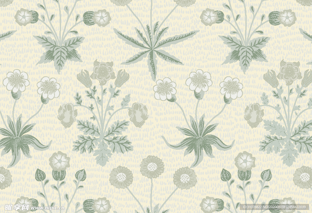 植物花朵背景底纹