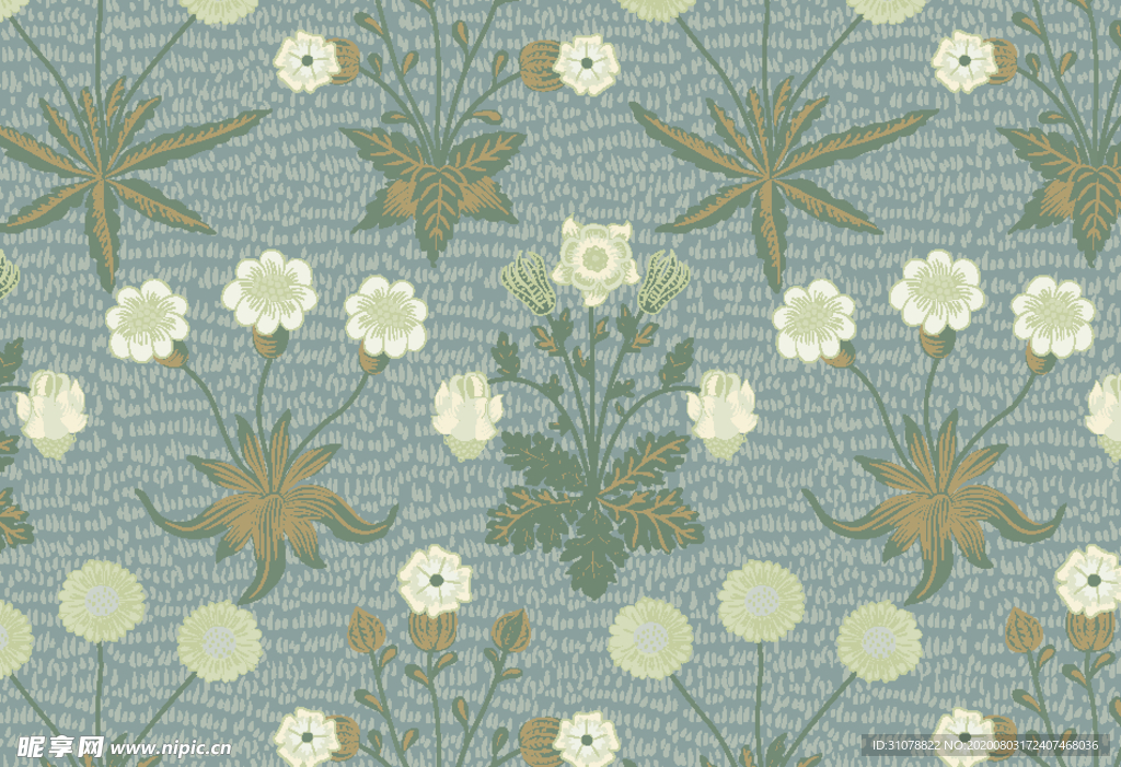 植物花朵背景底纹