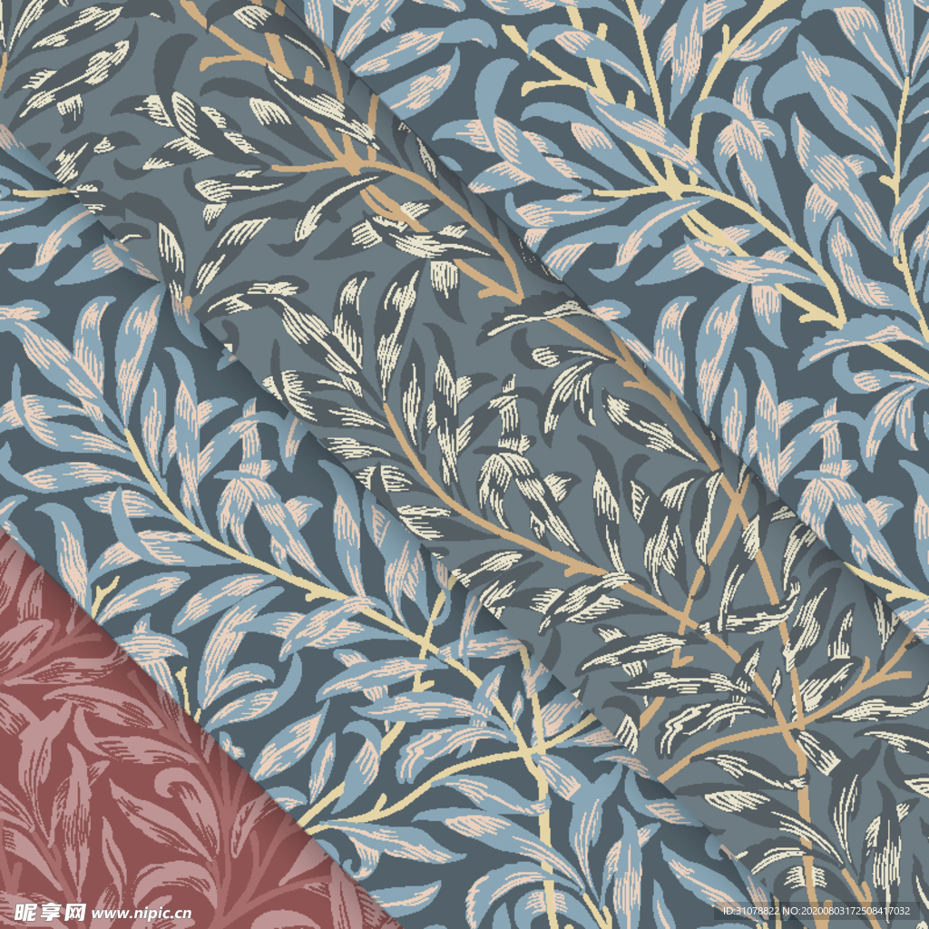 植物花朵背景底纹