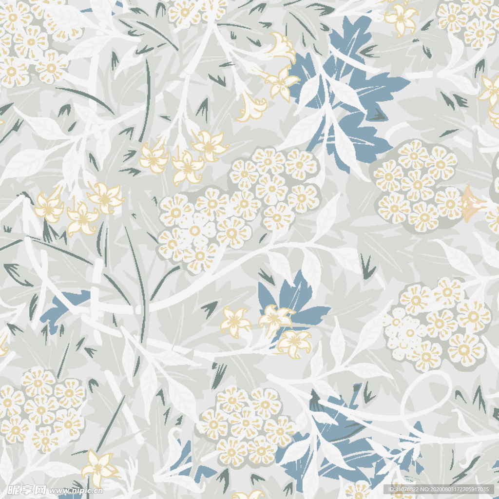 植物花朵背景底纹