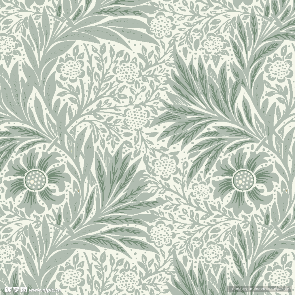 植物花朵背景底纹