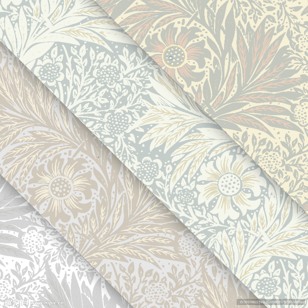 植物花朵背景底纹