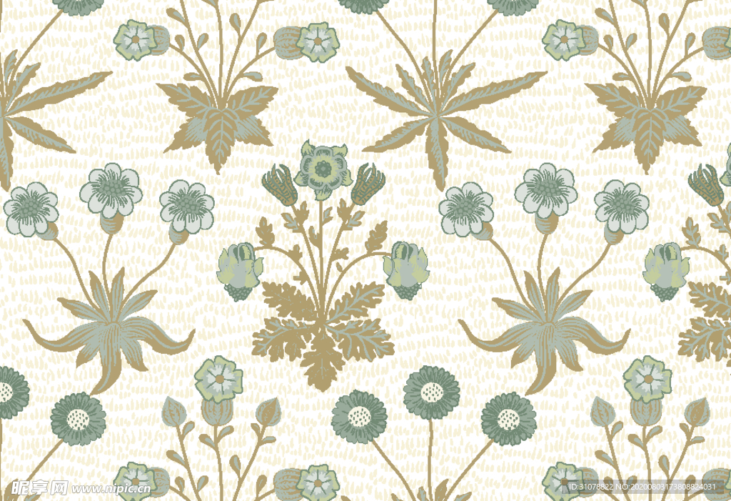 植物花朵背景底纹