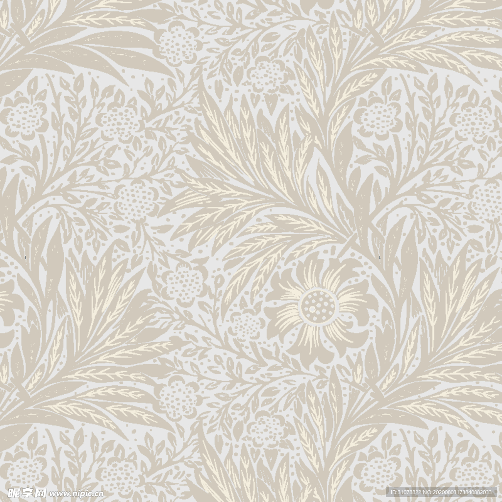 植物花朵背景底纹