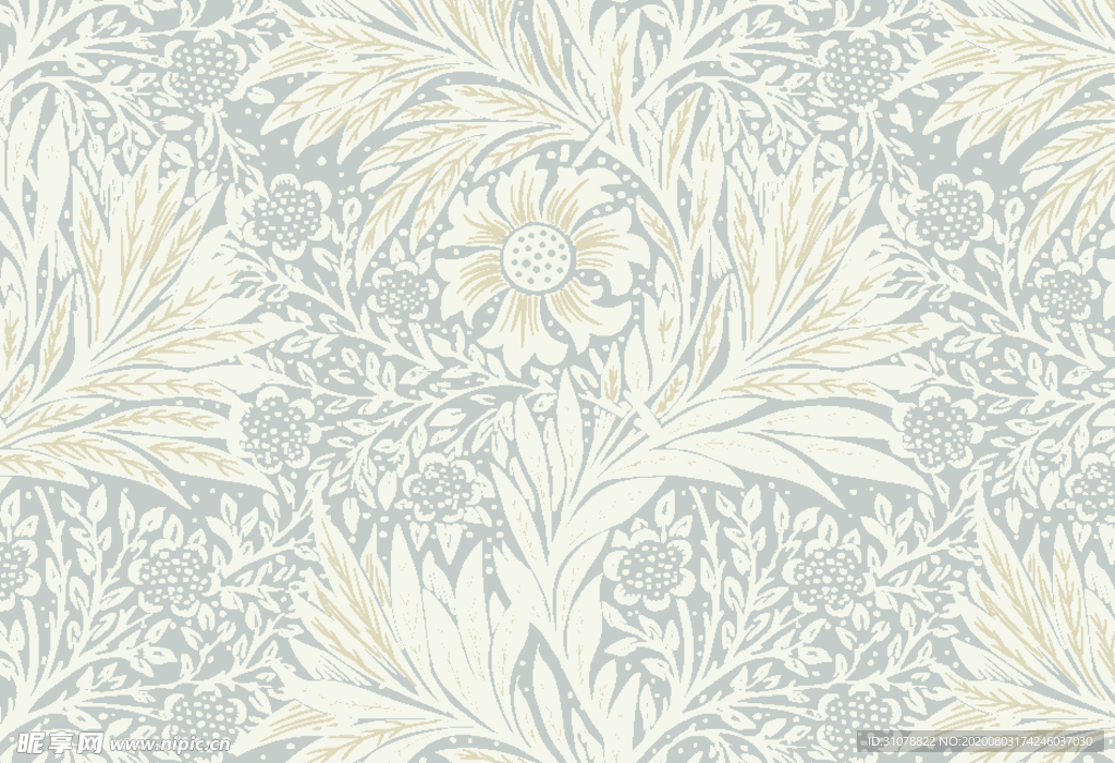 植物花朵背景底纹