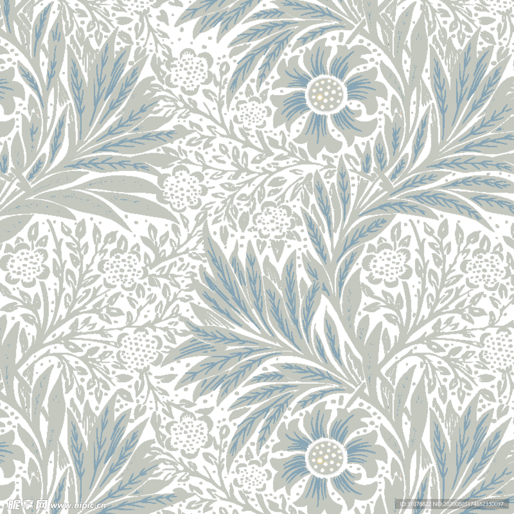 植物花朵背景底纹