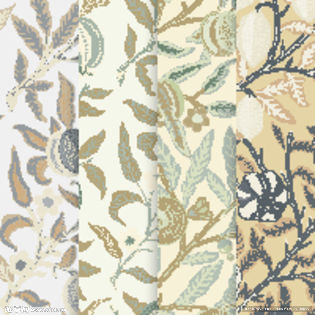 植物花朵背景底纹