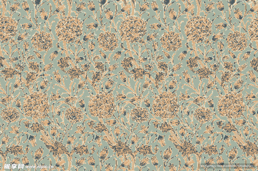 植物花朵背景底纹