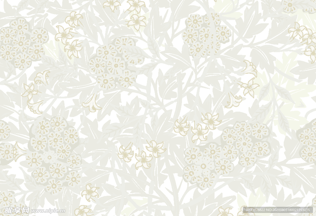 植物花朵背景底纹