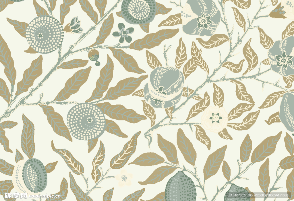 植物花朵背景底纹