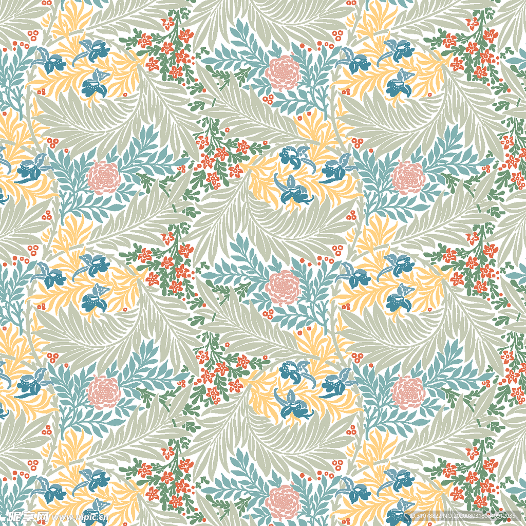 植物花朵背景底纹