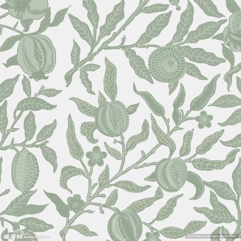 植物花朵背景底纹