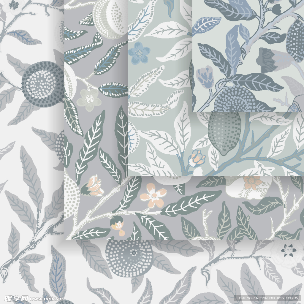 植物花朵背景底纹