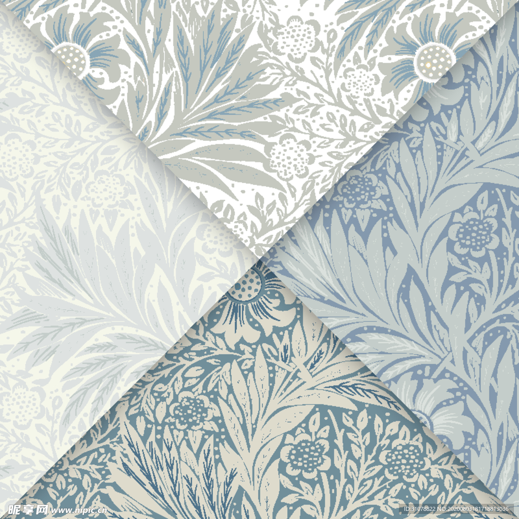 植物花朵背景底纹