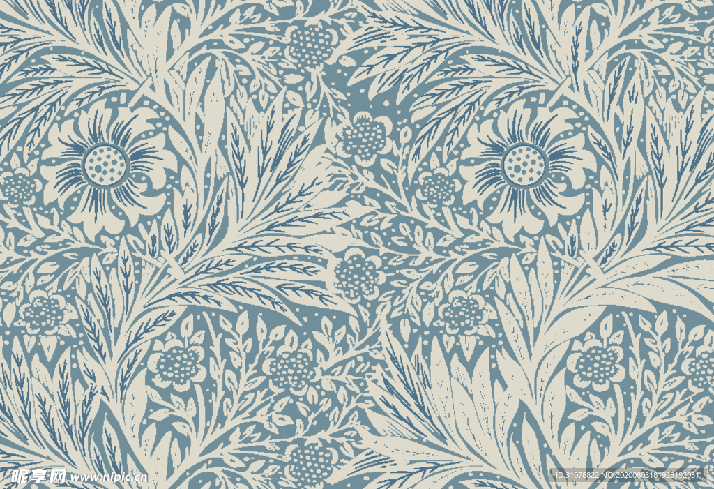 植物花朵背景底纹