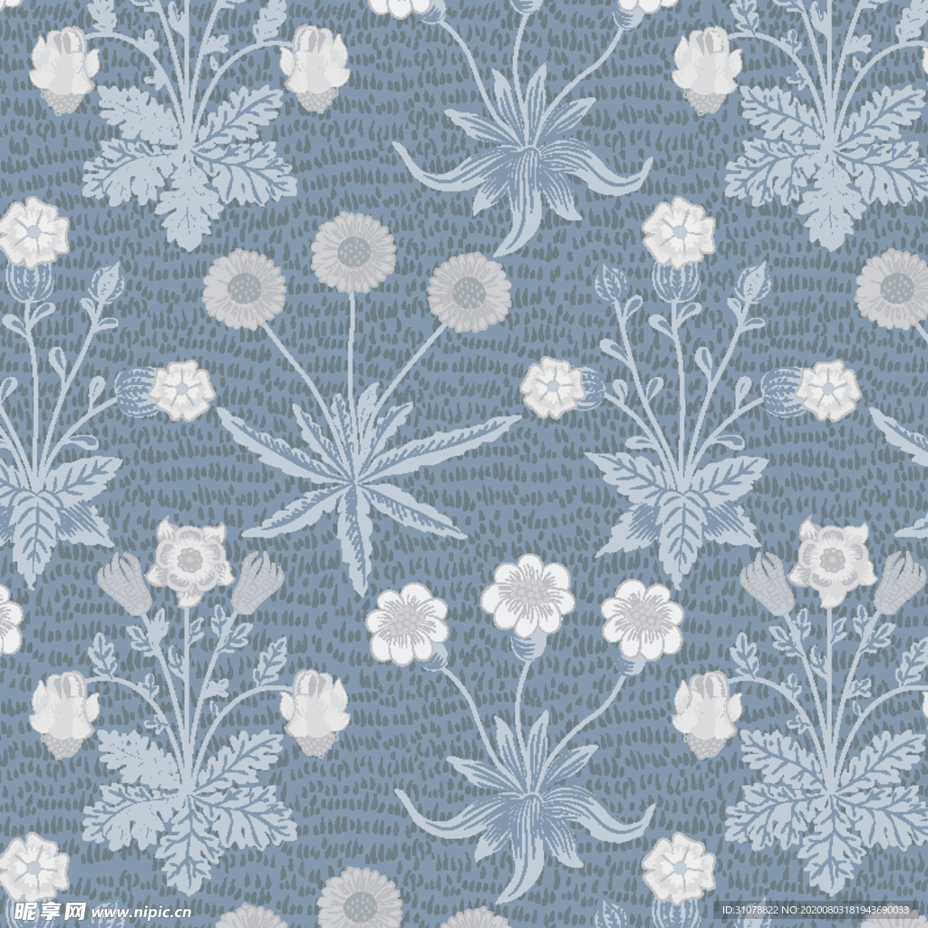 植物花朵背景底纹