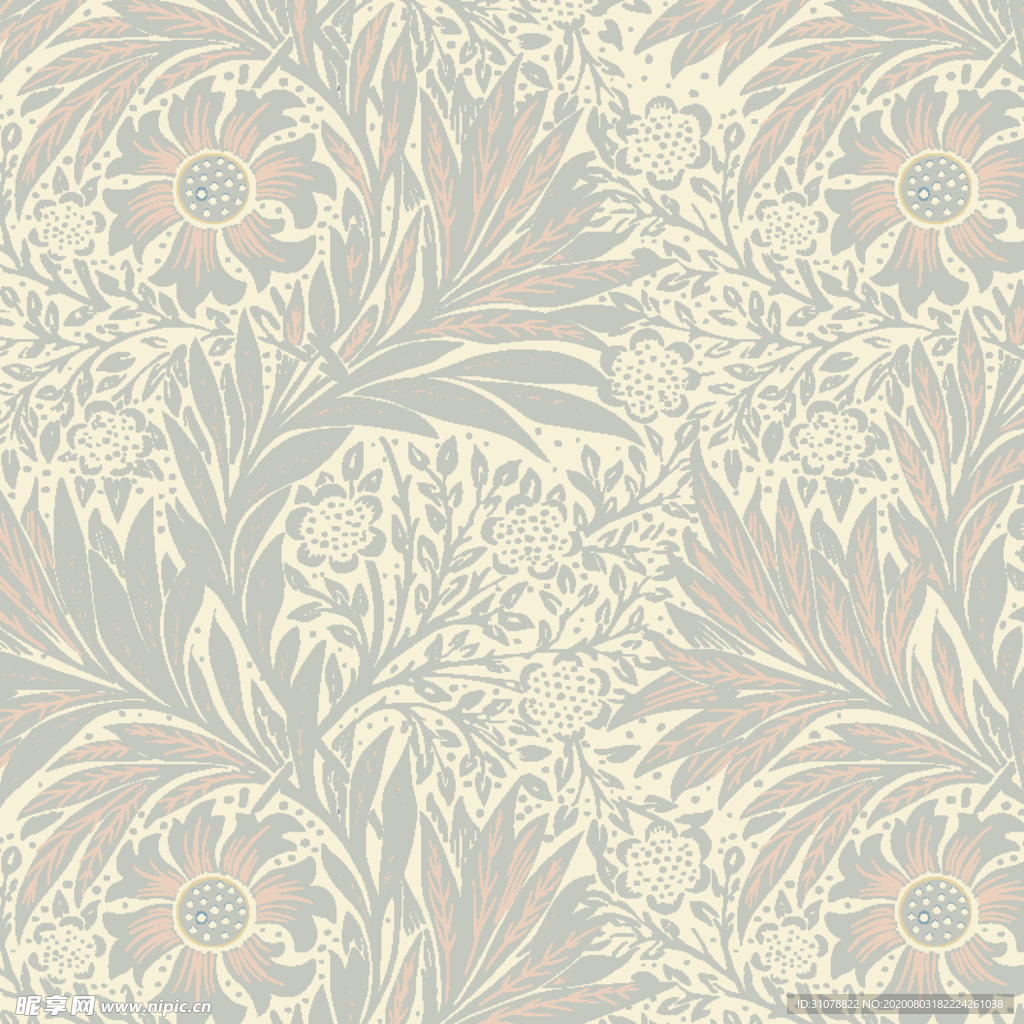 植物花朵背景底纹