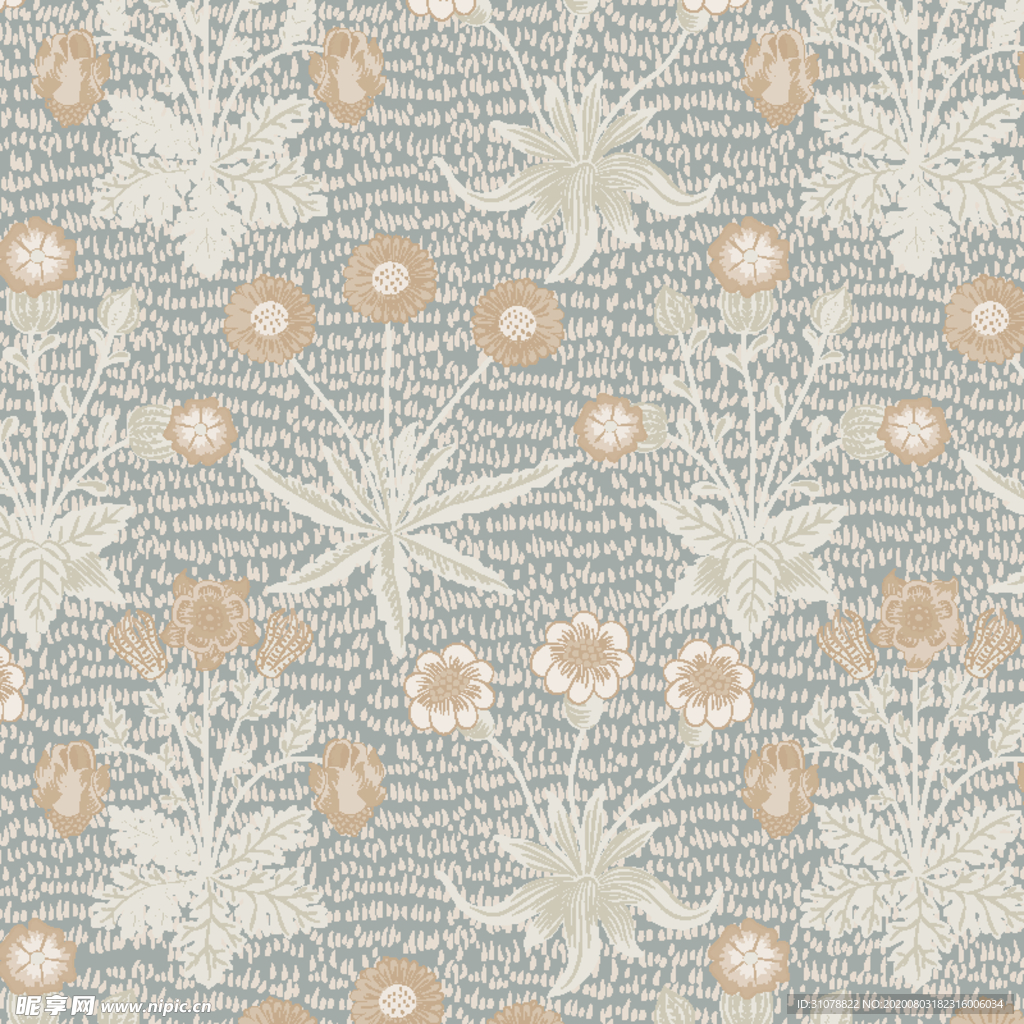 植物花朵背景底纹