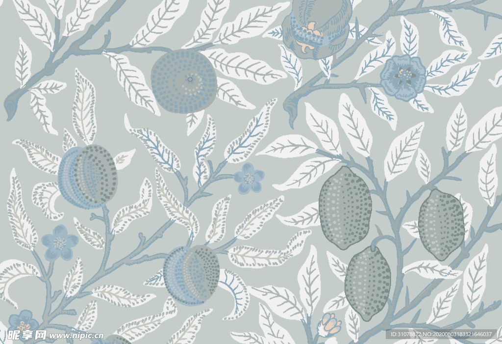 植物花朵背景底纹