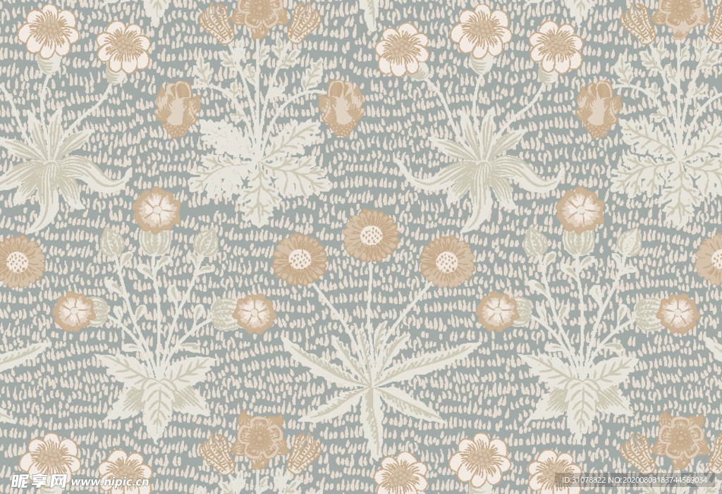 植物花朵背景底纹